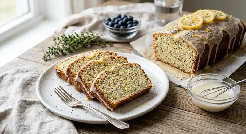 Gluten-Free Lemon Poppy Seed Loaf