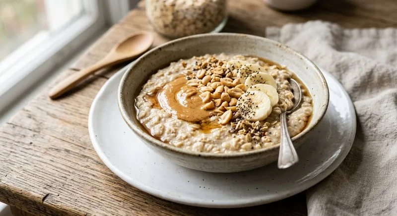 Gluten-Free Peanut Butter Overnight Oats