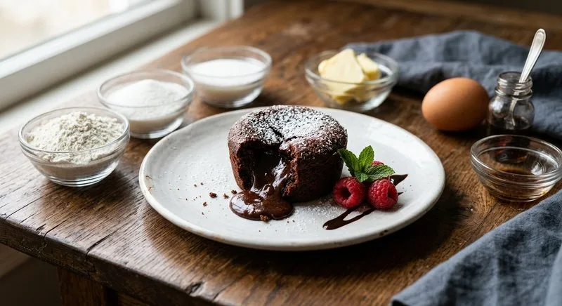 Gluten-Free Chocolate Lava Cakes