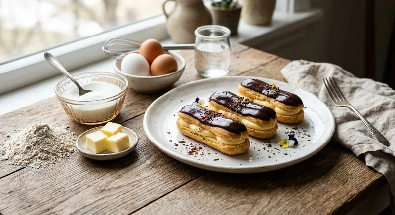 Gluten-Free Eclairs with Choux