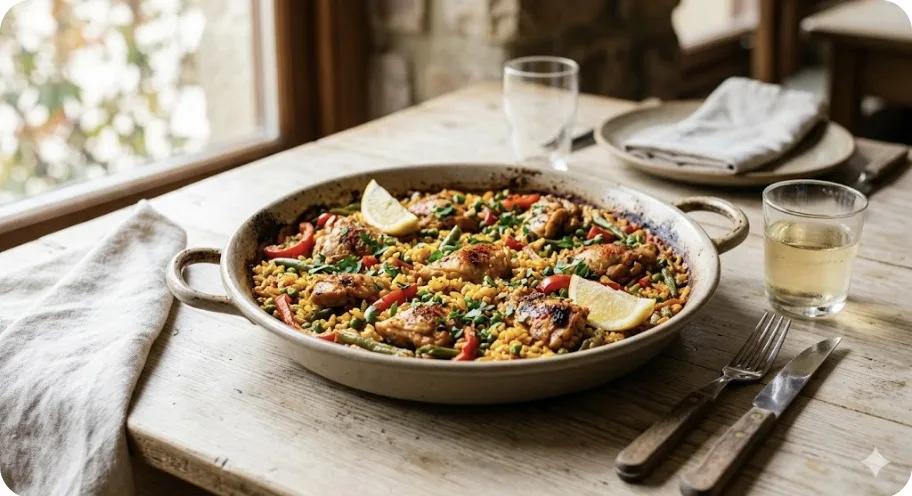 Gluten-Free Chicken Paella