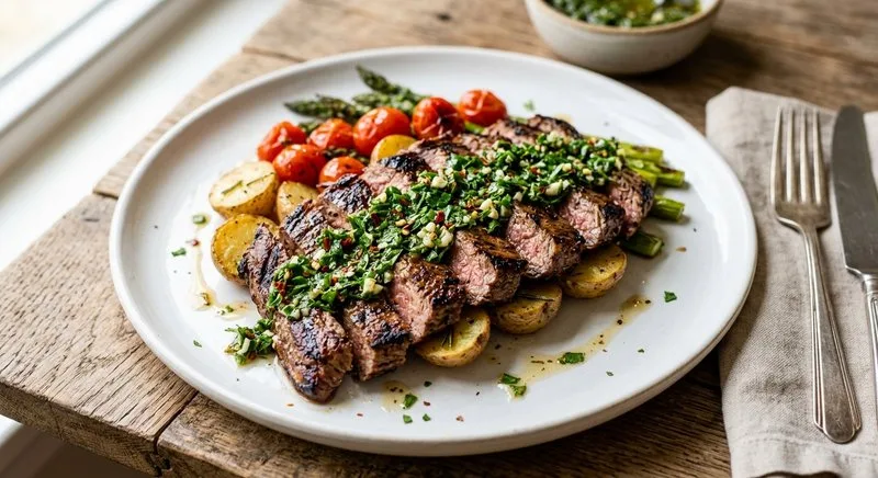 Gluten-Free Chimichurri Skirt Steak