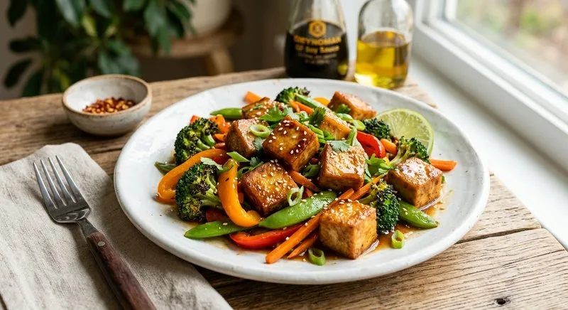 Gluten-Free Crispy Tofu Stir-Fry