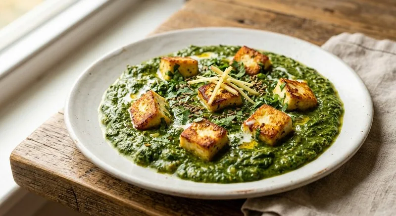 Gluten-Free Indian Saag Paneer