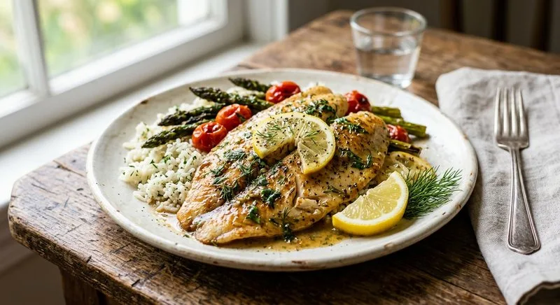 Gluten-Free Lemon Herb Tilapia