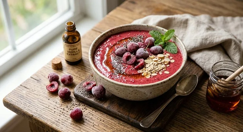 Gluten-Free Tart Cherry Smoothie