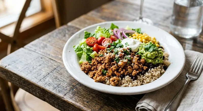 Gluten-Free Turkey Taco Bowl