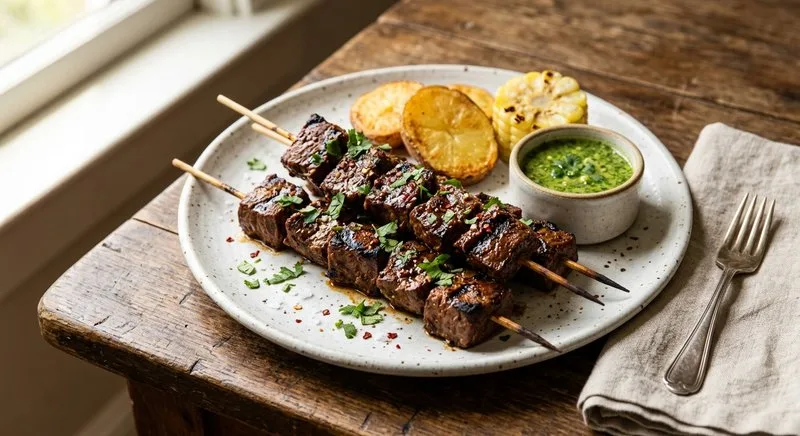 Gluten-Free Peruvian Anticuchos