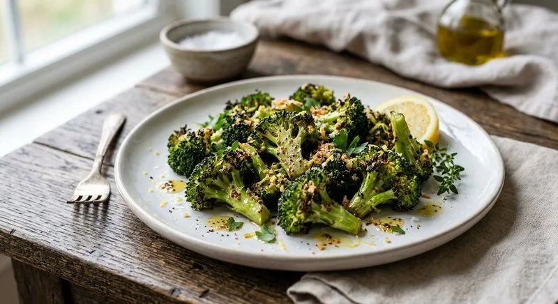 Gluten-Free Roasted Broccoli