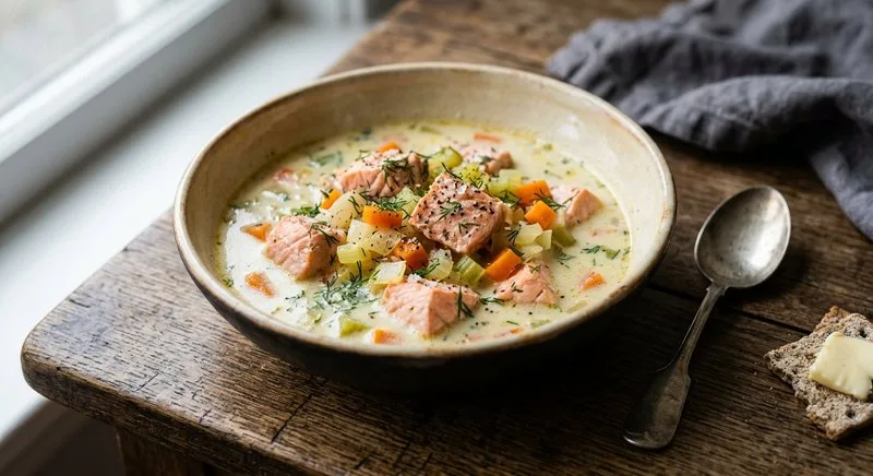 Gluten-Free Finnish Lohikeitto