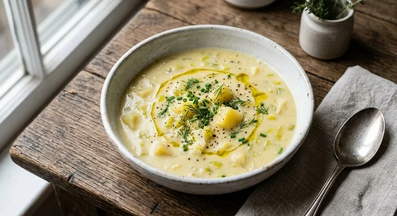 Gluten-Free Leek and Potato Soup